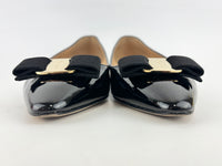 Emy Ballet Flat Black Patent Leather Size 38.5