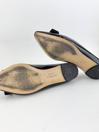 Emy Ballet Flat Black Patent Leather Size 38.5