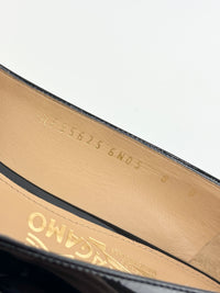 Emy Ballet Flat Black Patent Leather Size 38.5