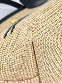 Le Panier Pliage S Canvas Basket Bag