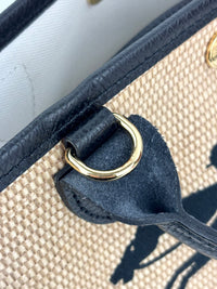 Le Panier Pliage S Canvas Basket Bag