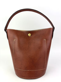 Brown Epure Small Bucket Bag
