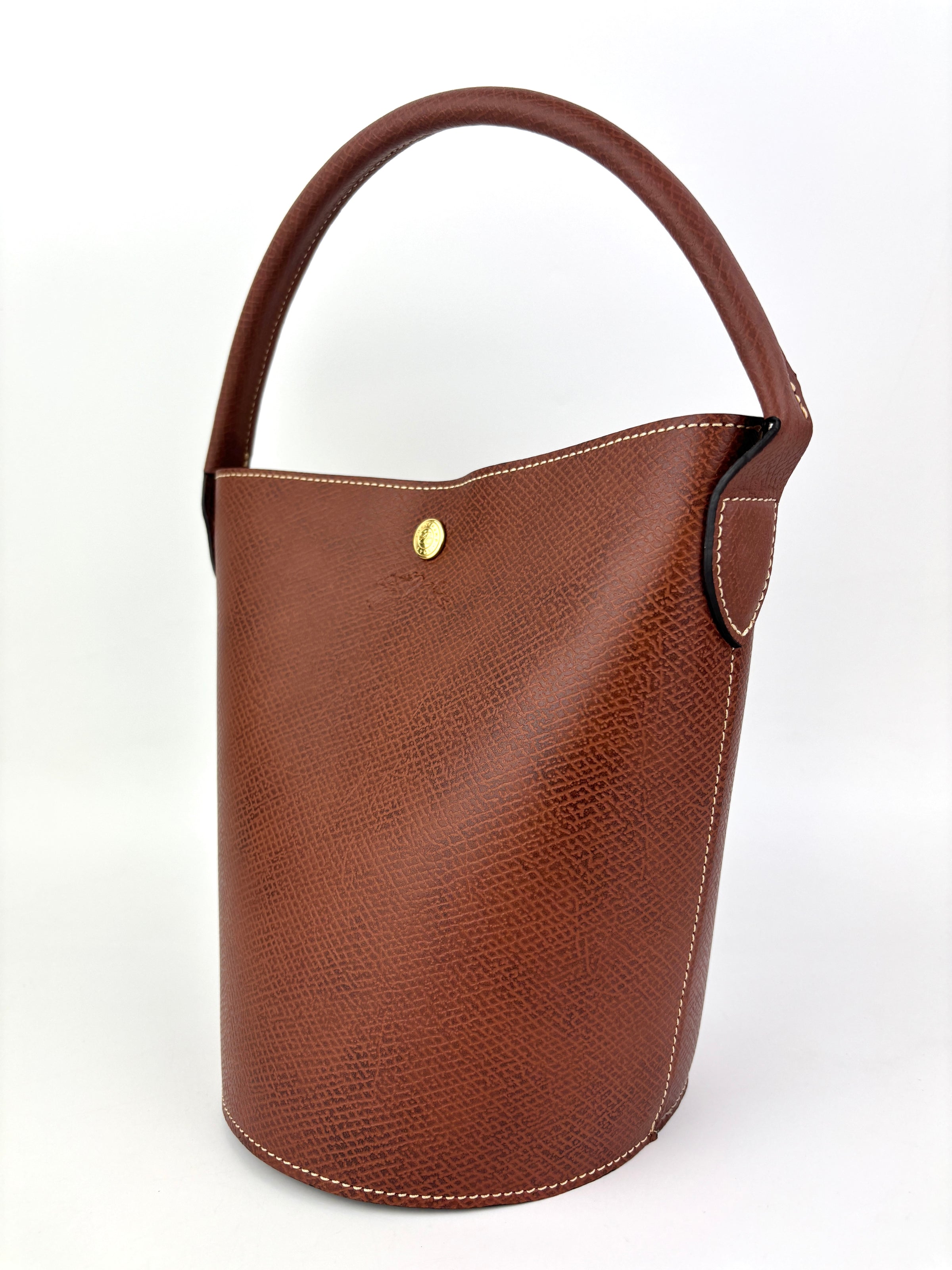 Brown Epure Small Bucket Bag