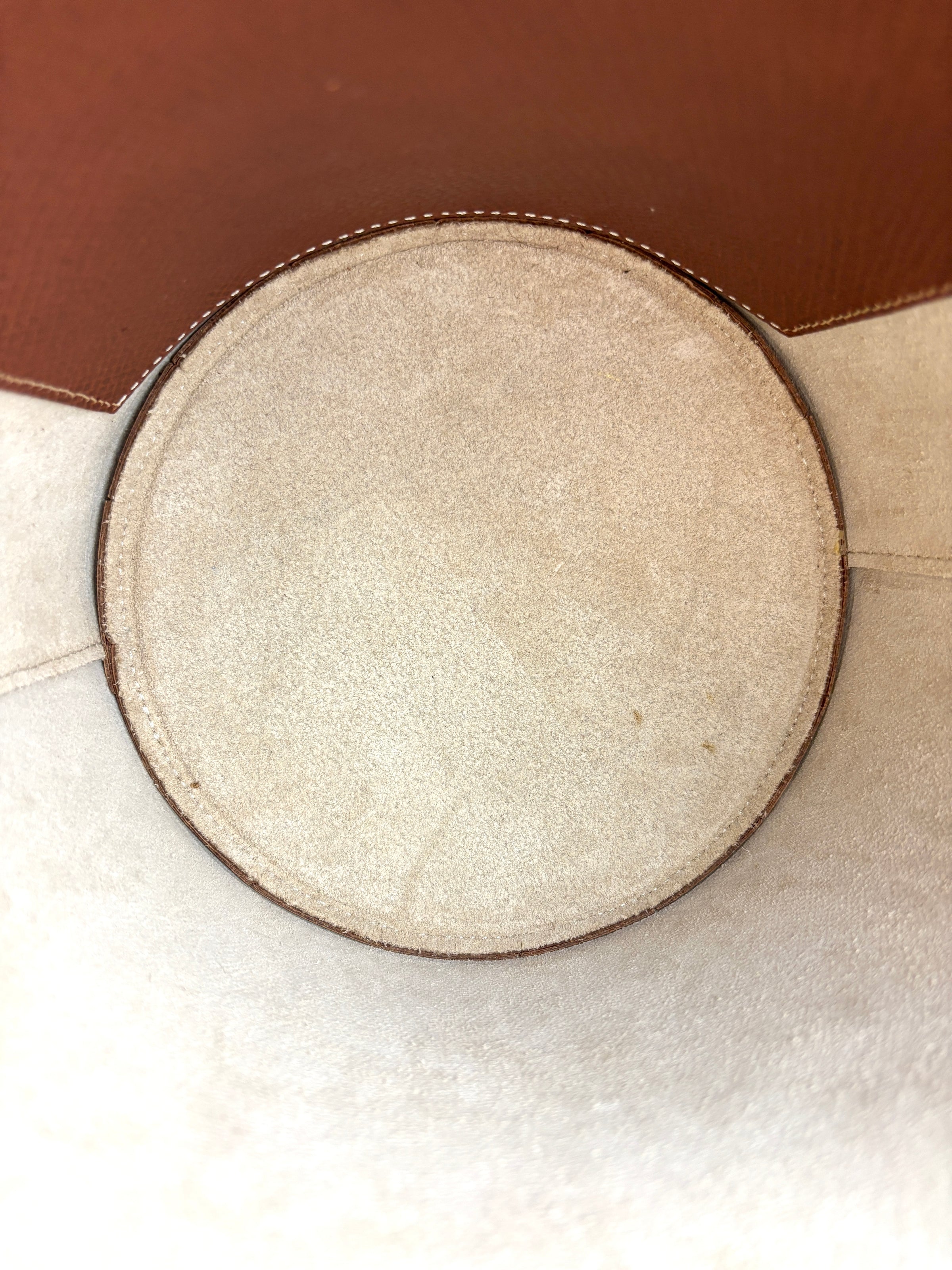 Brown Epure Small Bucket Bag