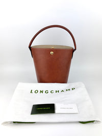 Brown Epure Small Bucket Bag