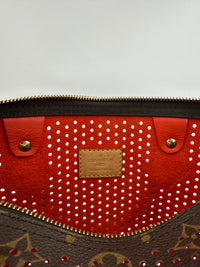 Limited Edition Speedy 30 Monogram Perforated Orange Bag