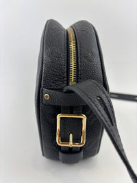 Boîte Chapeau Souple MM Black Monogram Empreinte Leather