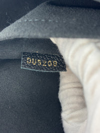 Boîte Chapeau Souple MM Black Monogram Empreinte Leather