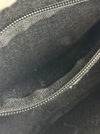 Boîte Chapeau Souple MM Black Monogram Empreinte Leather