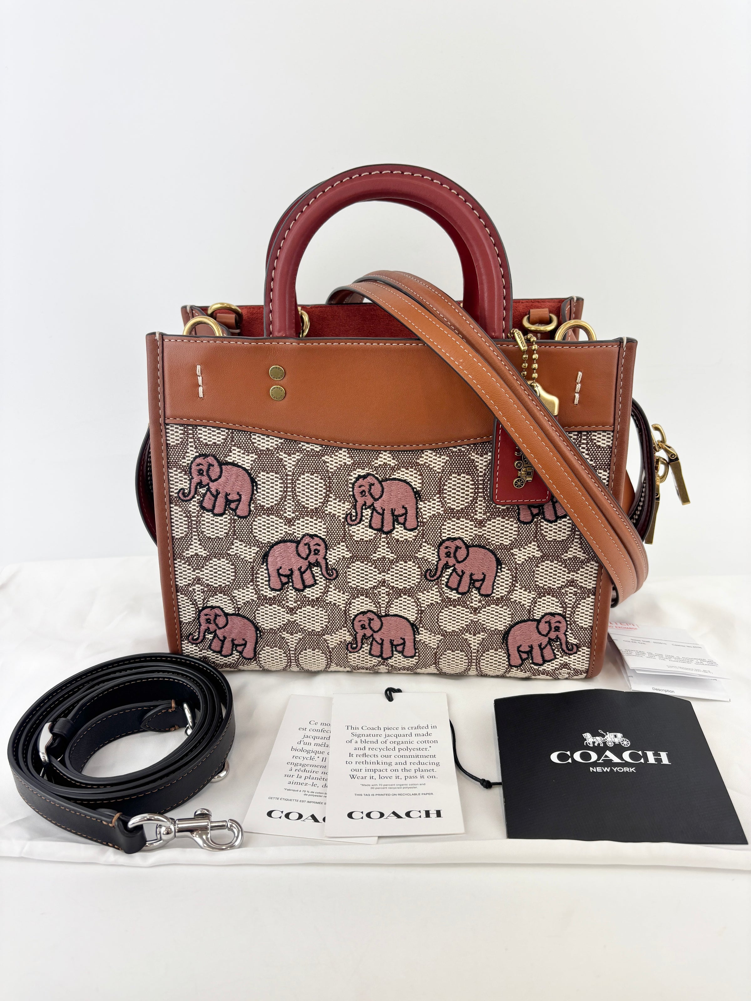 Rogue 25 Signature Textile Jacquard Embroidered Elephant
