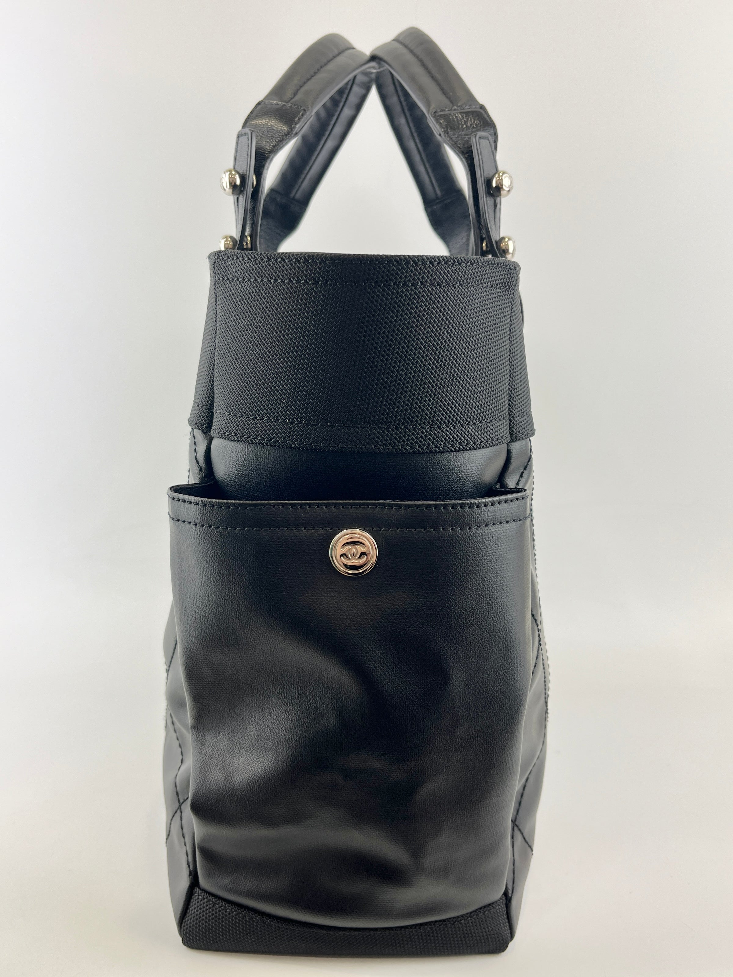 Large Paris Biarritz Tote in Black