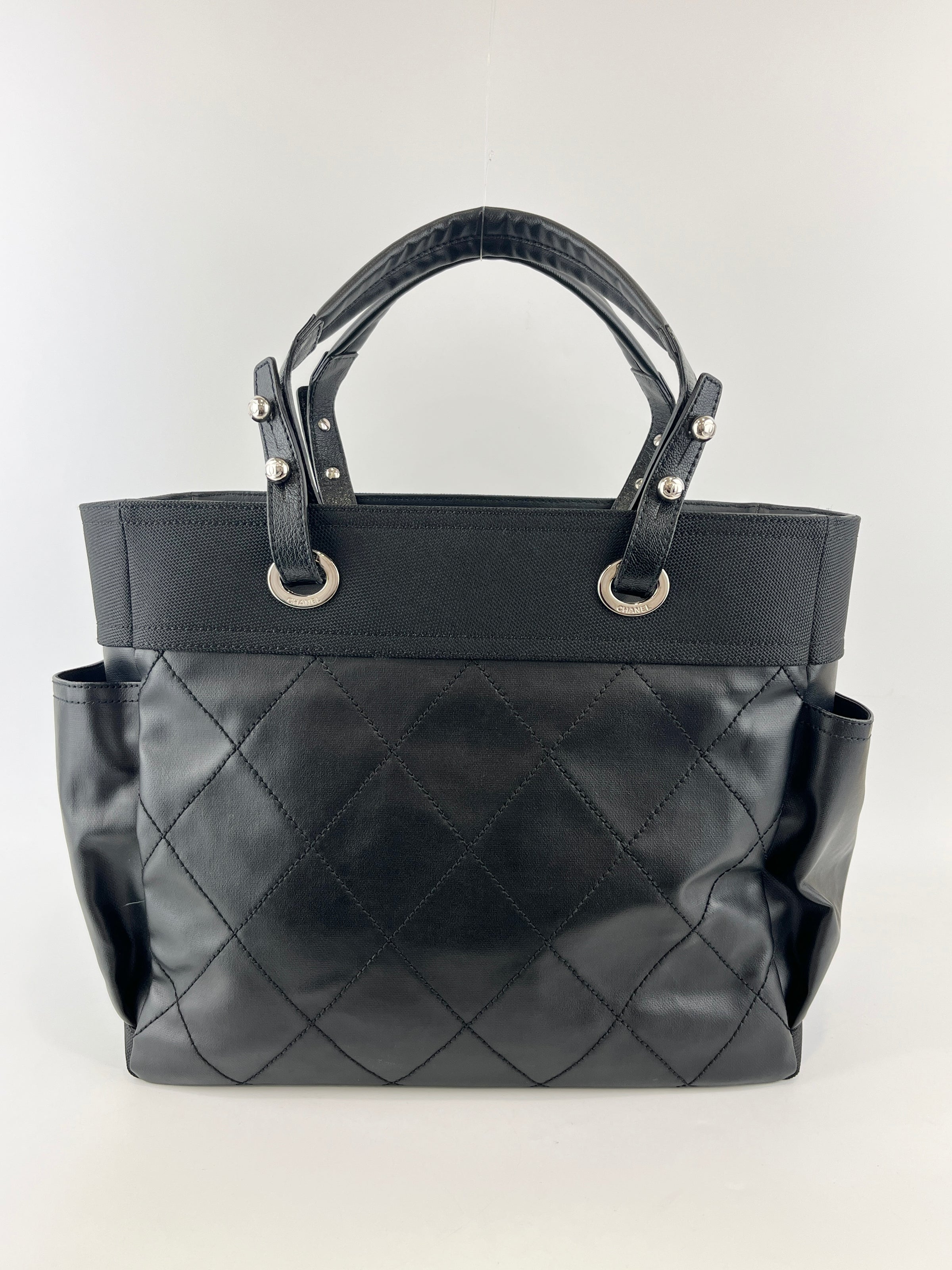 Large Paris Biarritz Tote in Black