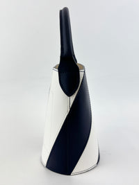 Epure Bucket Bag Navy and White