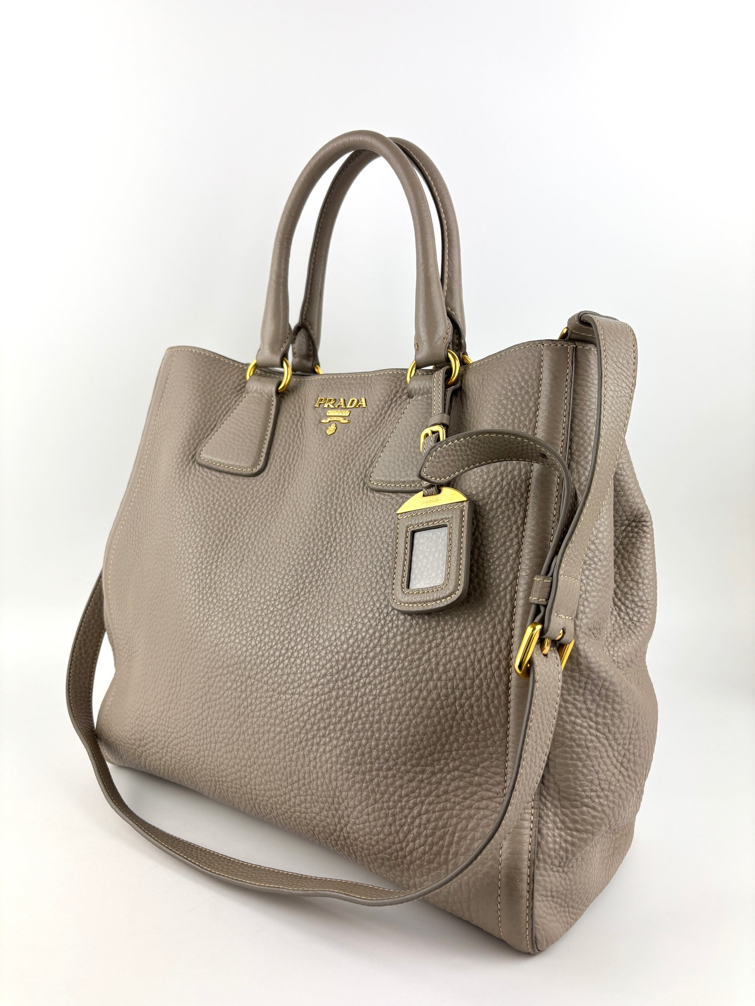 BN2423 Argilla Vitello Daino Shopping Tote