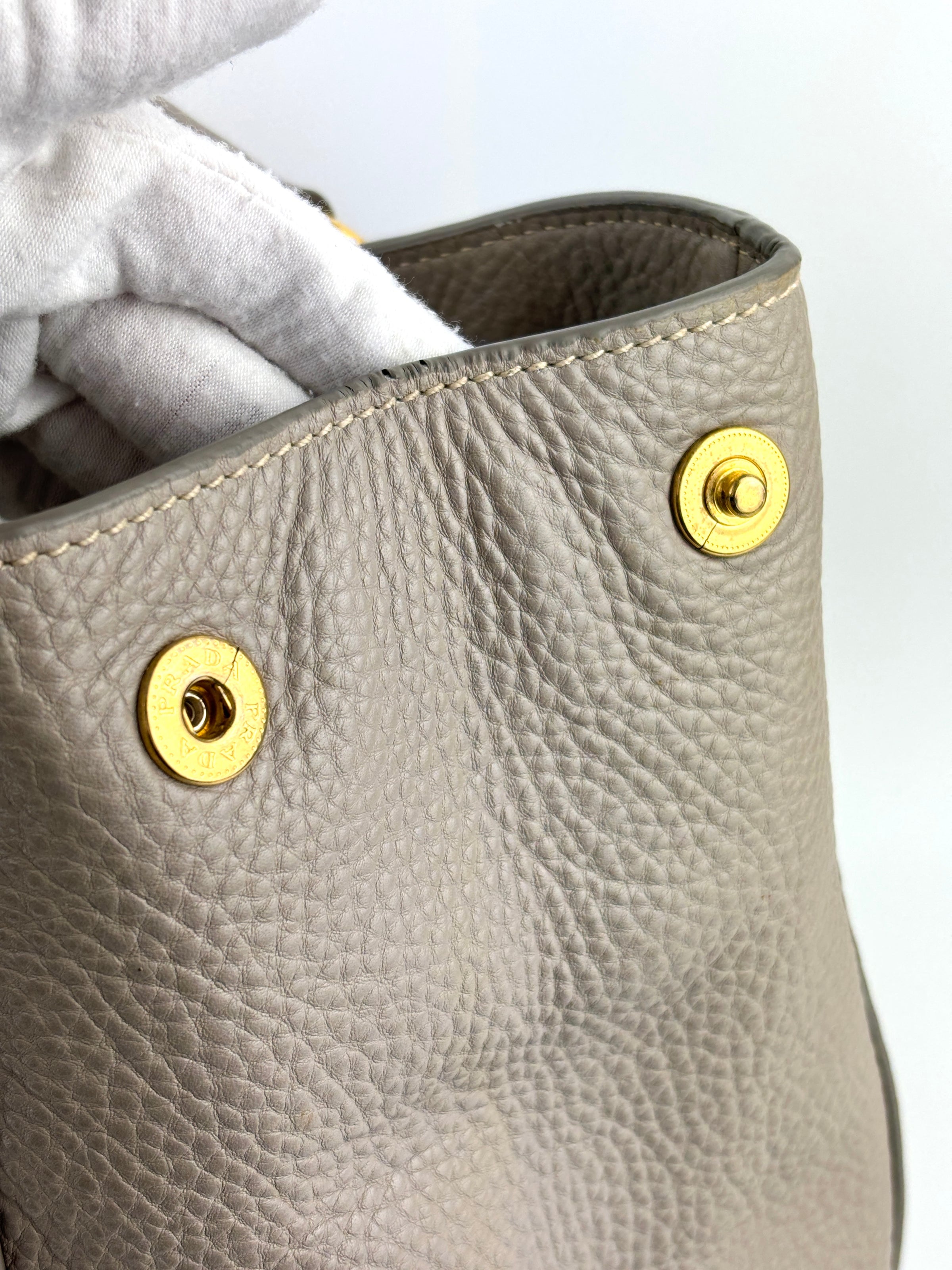 BN2423 Argilla Vitello Daino Shopping Tote