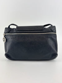 Le Pliage Etoile Star Crossbody Bag Black and Silver