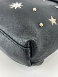 Le Pliage Etoile Star Crossbody Bag Black and Silver