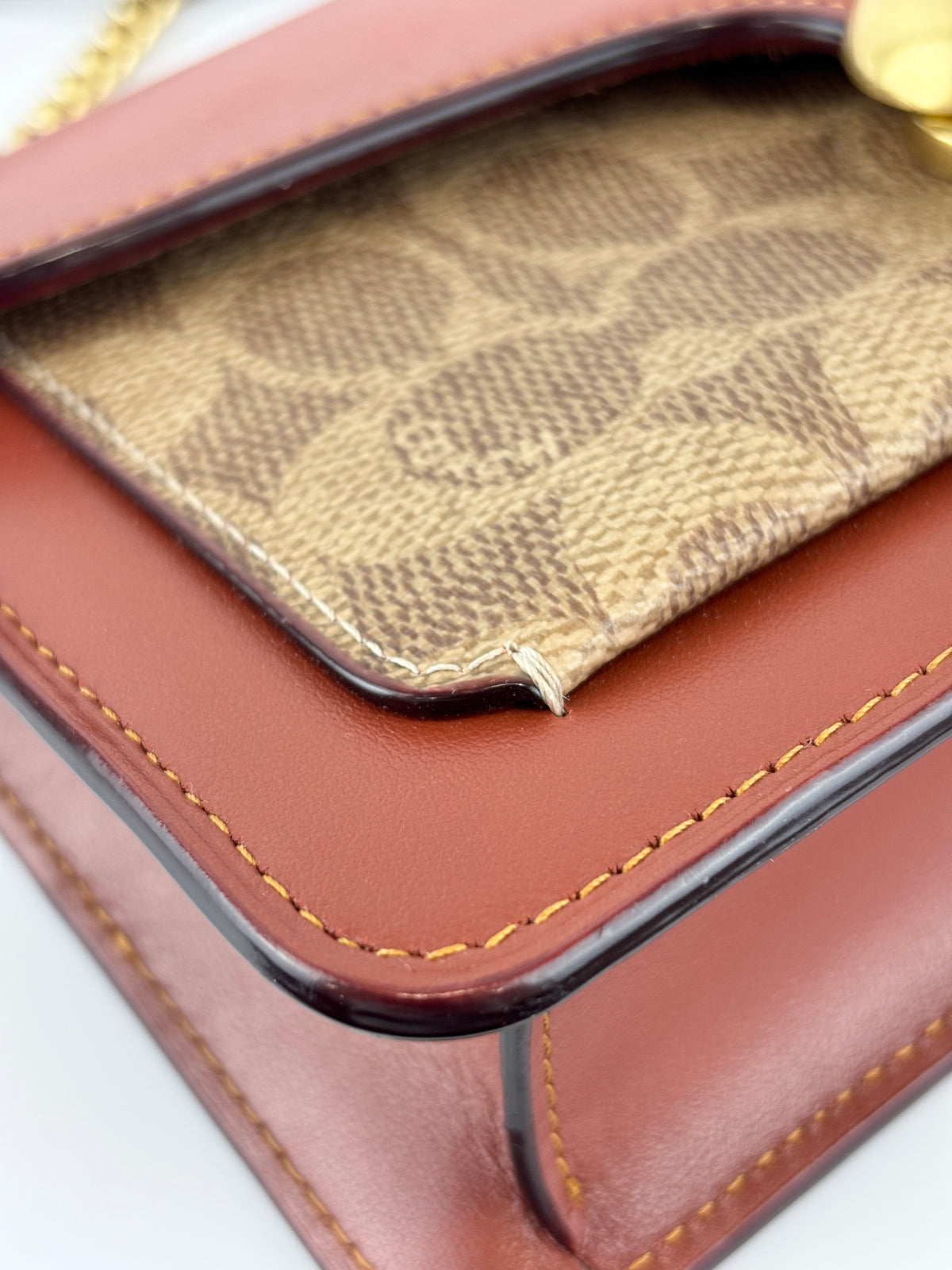 CE774 Tabby Chain Clutch in Signature Canvas