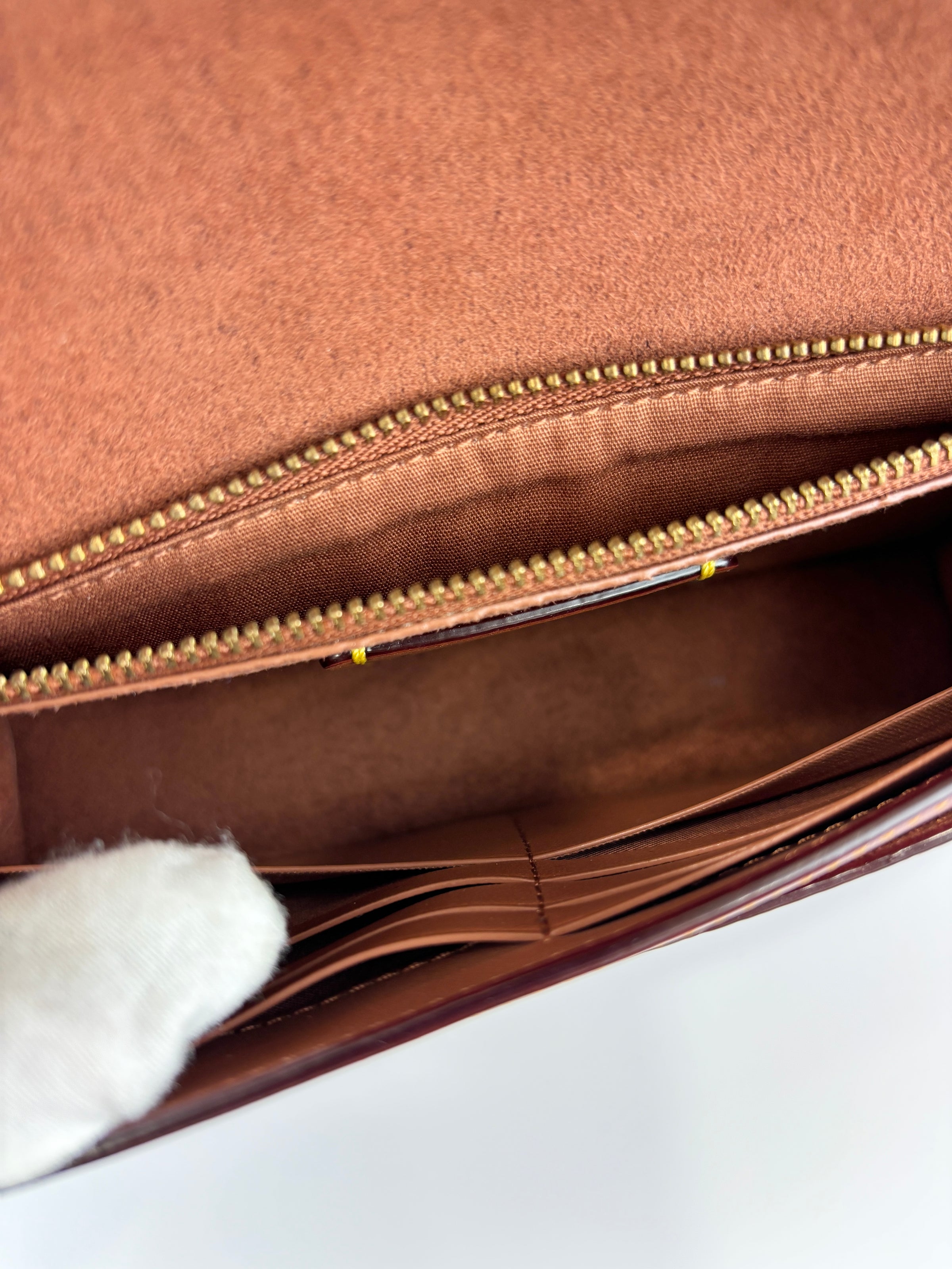 CE774 Tabby Chain Clutch in Signature Canvas