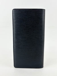 Brazza Wallet Black Epi Leather