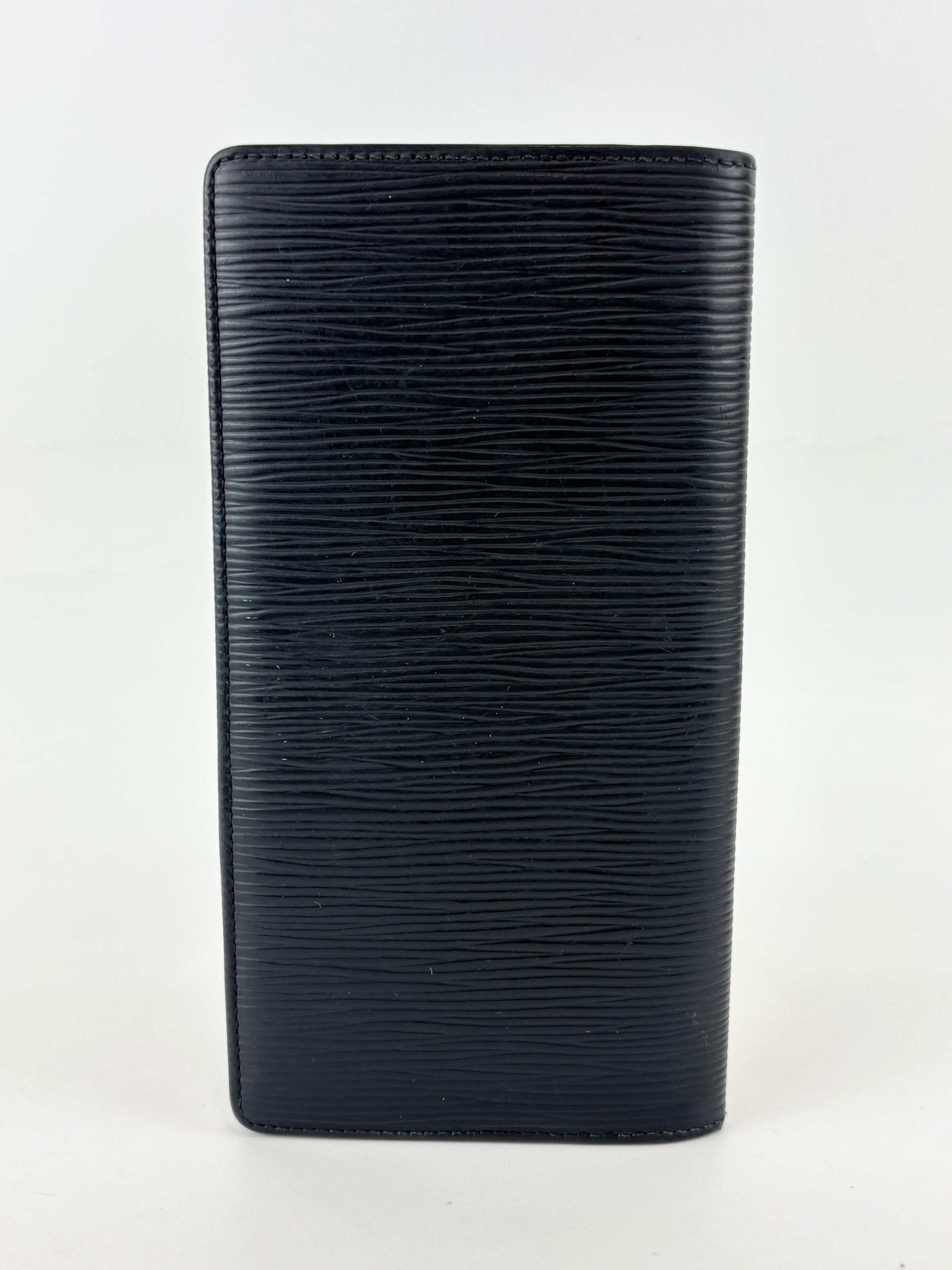 Brazza Wallet Black Epi Leather