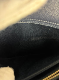 29cm Medium Coco Handle in Navy Caviar GHW