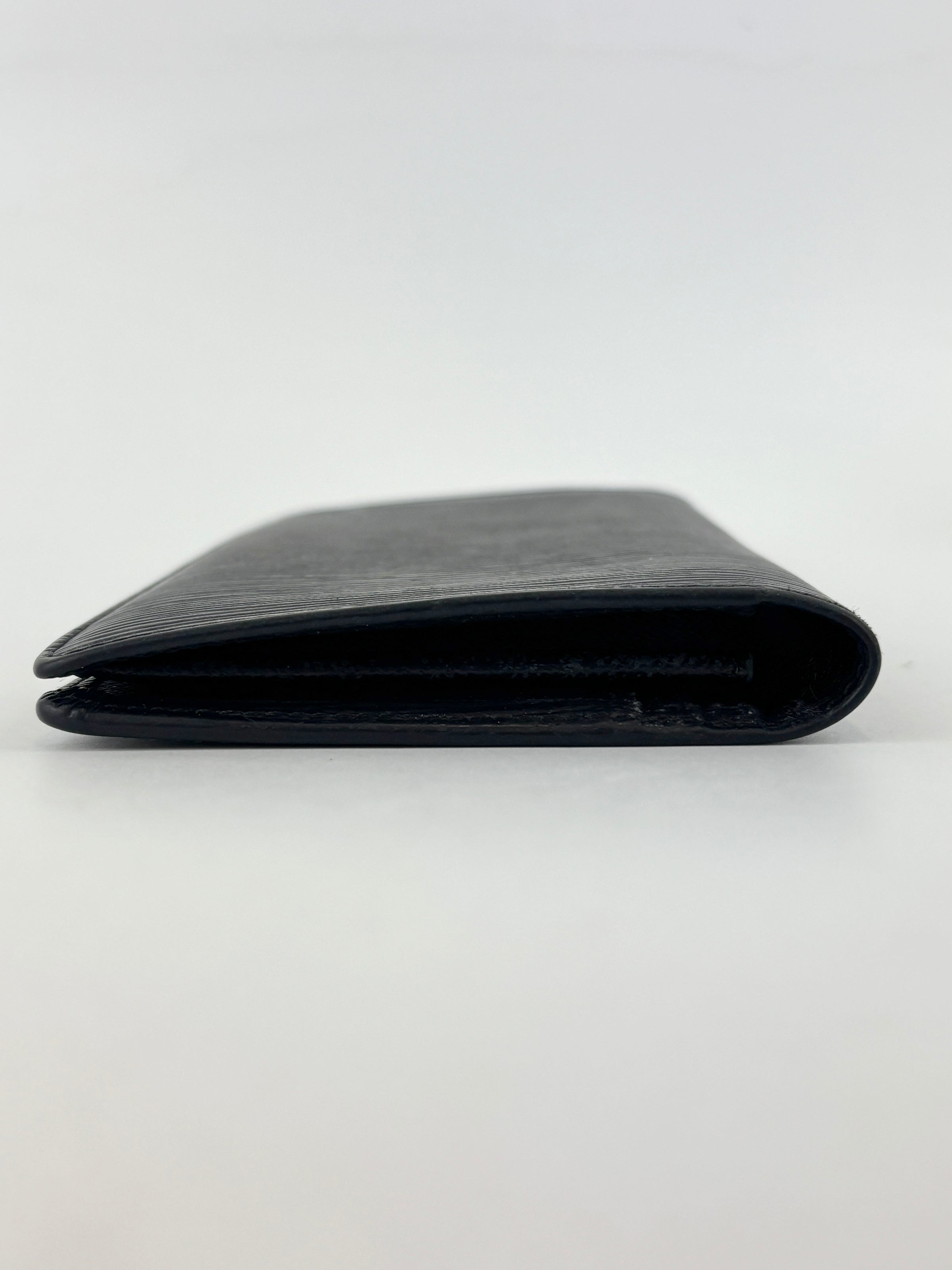 Brazza Wallet Black Epi Leather