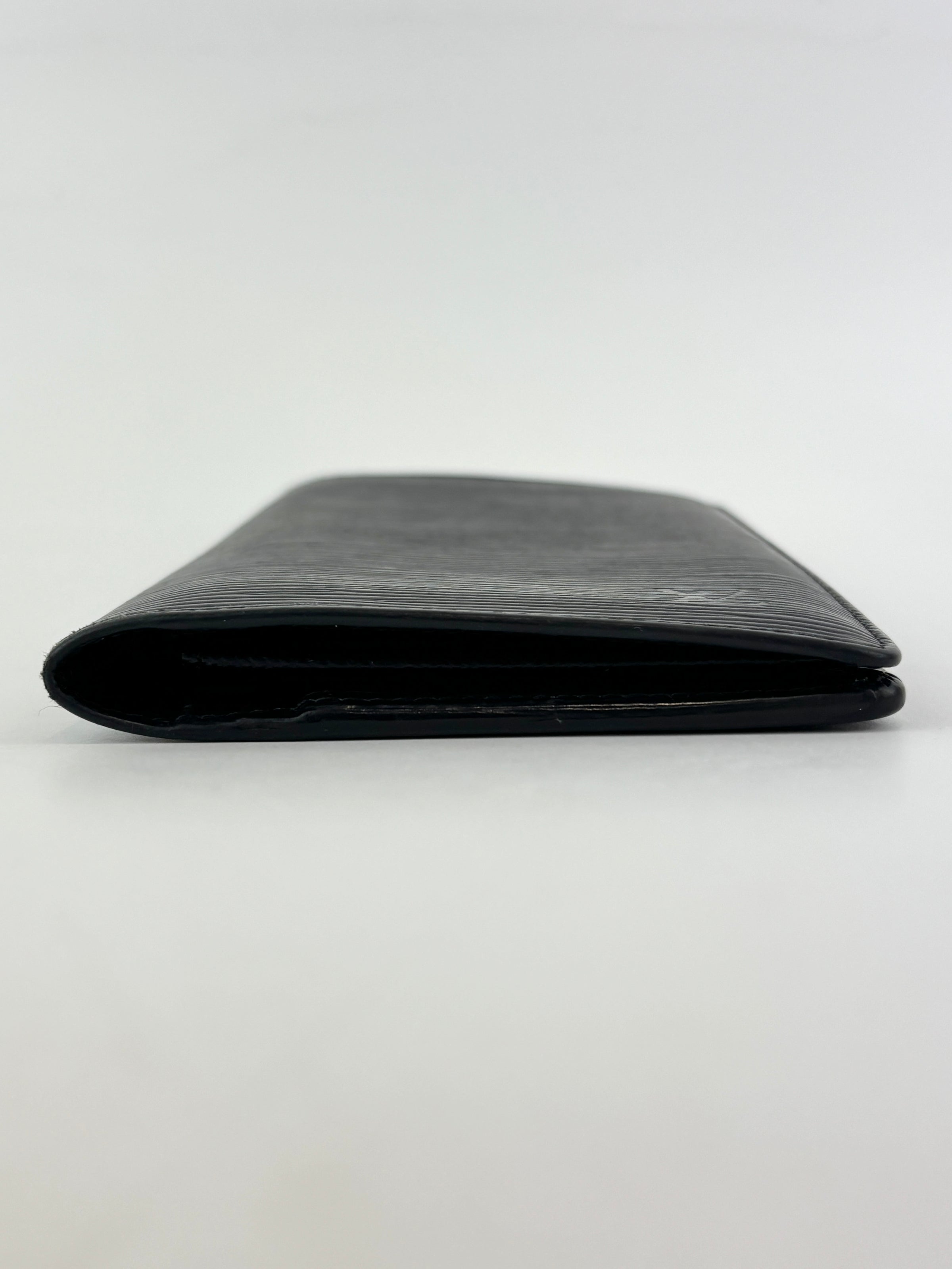 Brazza Wallet Black Epi Leather