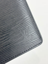 Brazza Wallet Black Epi Leather
