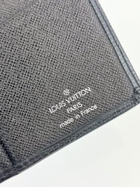 Brazza Wallet Black Epi Leather