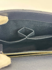 29cm Medium Coco Handle in Navy Caviar GHW