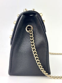 Metropolis Mini Studded Black Bag - Glampot