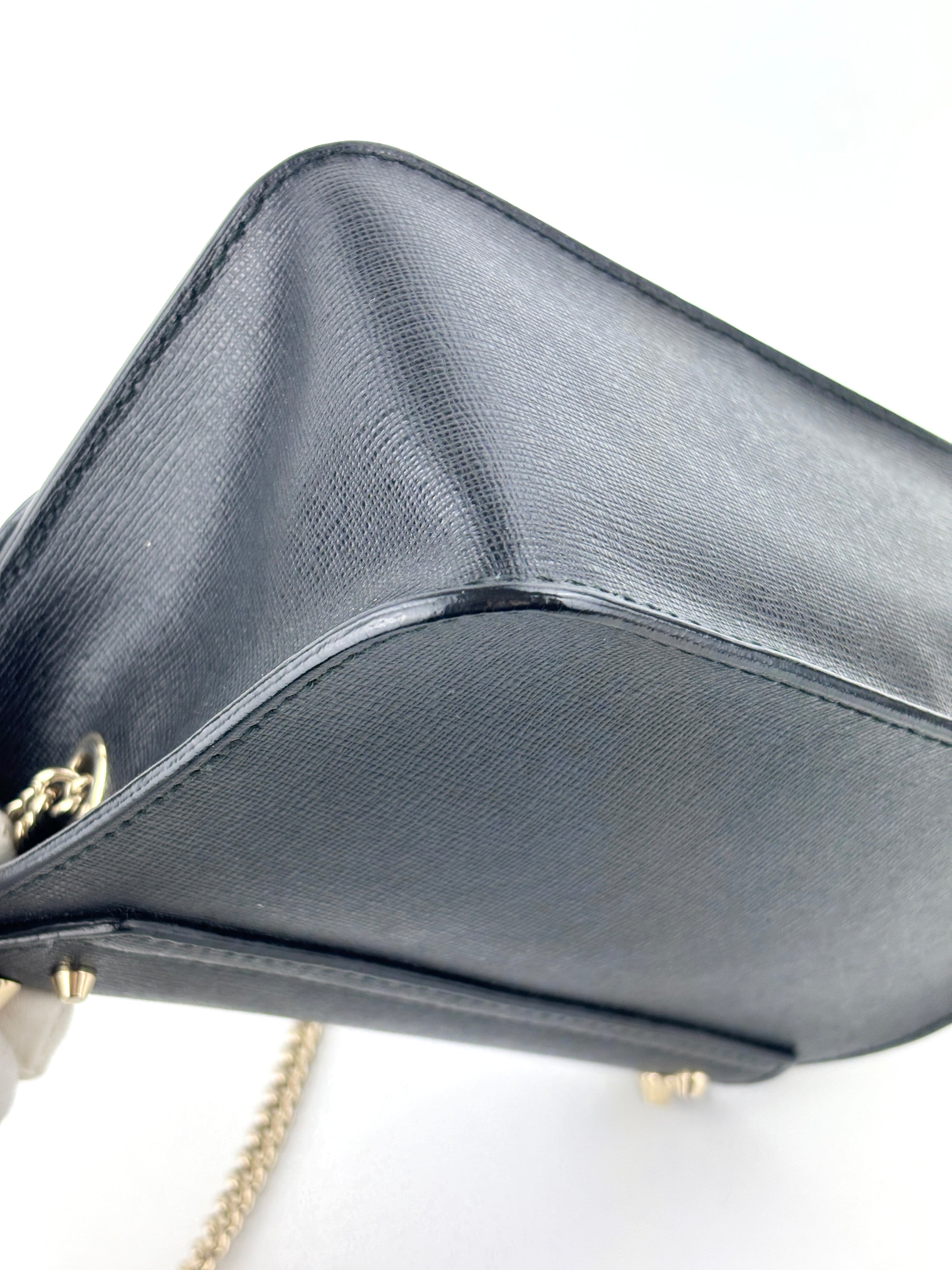 Metropolis Mini Studded Black Bag - Glampot