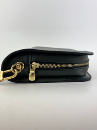 M30182 Baikal Clutch Ardoise/Green Taiga Leather GHW