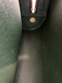 M30182 Baikal Clutch Ardoise/Green Taiga Leather GHW