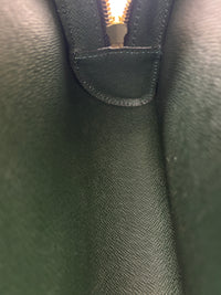 M30182 Baikal Clutch Ardoise/Green Taiga Leather GHW