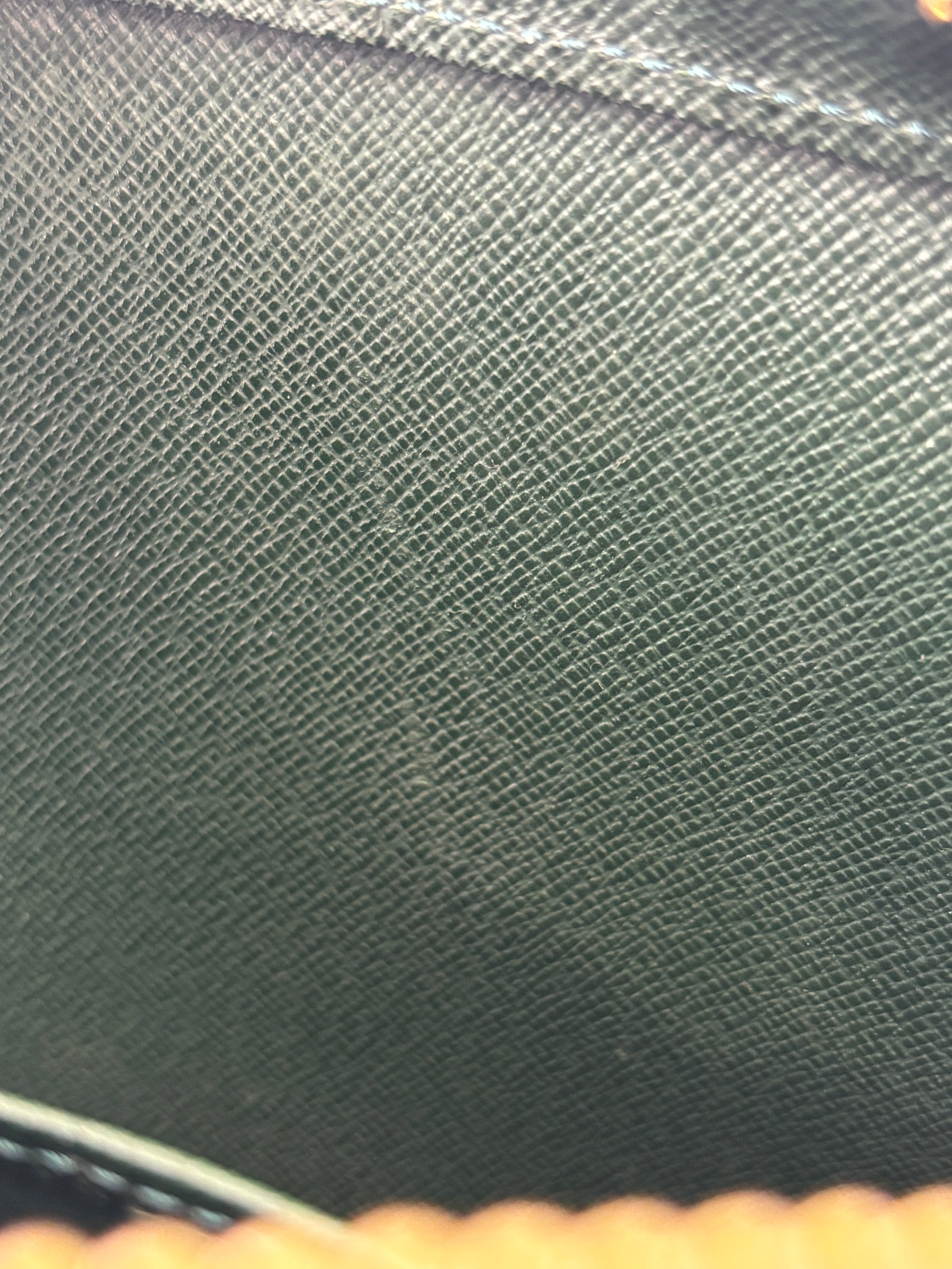 M30182 Baikal Clutch Ardoise/Green Taiga Leather GHW