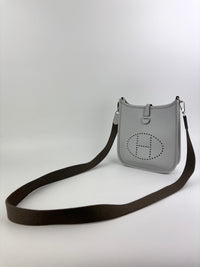 Mini Evelyne 16 Bleu Pale/Gris Etain PHW