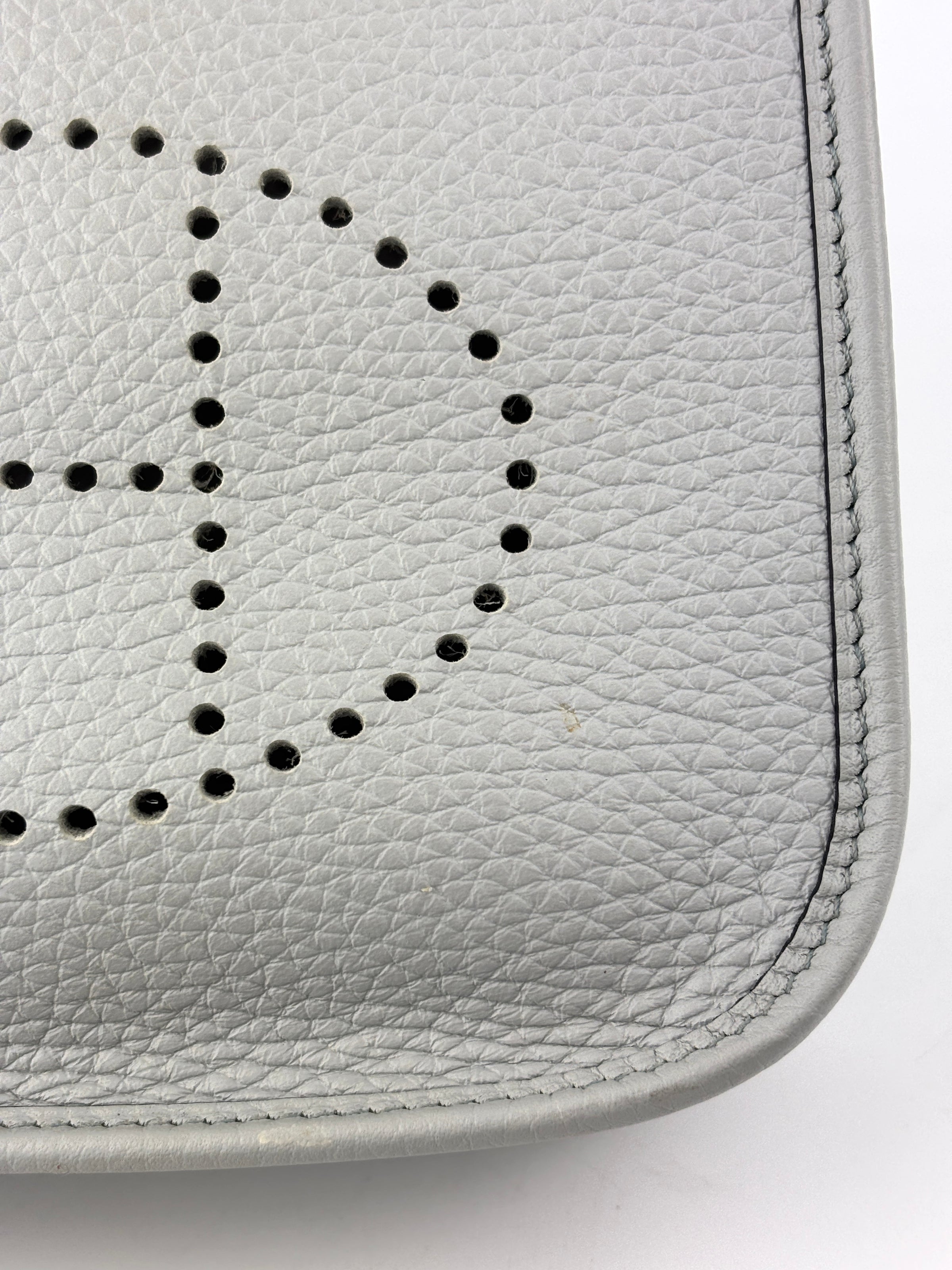 Mini Evelyne 16 Bleu Pale/Gris Etain PHW