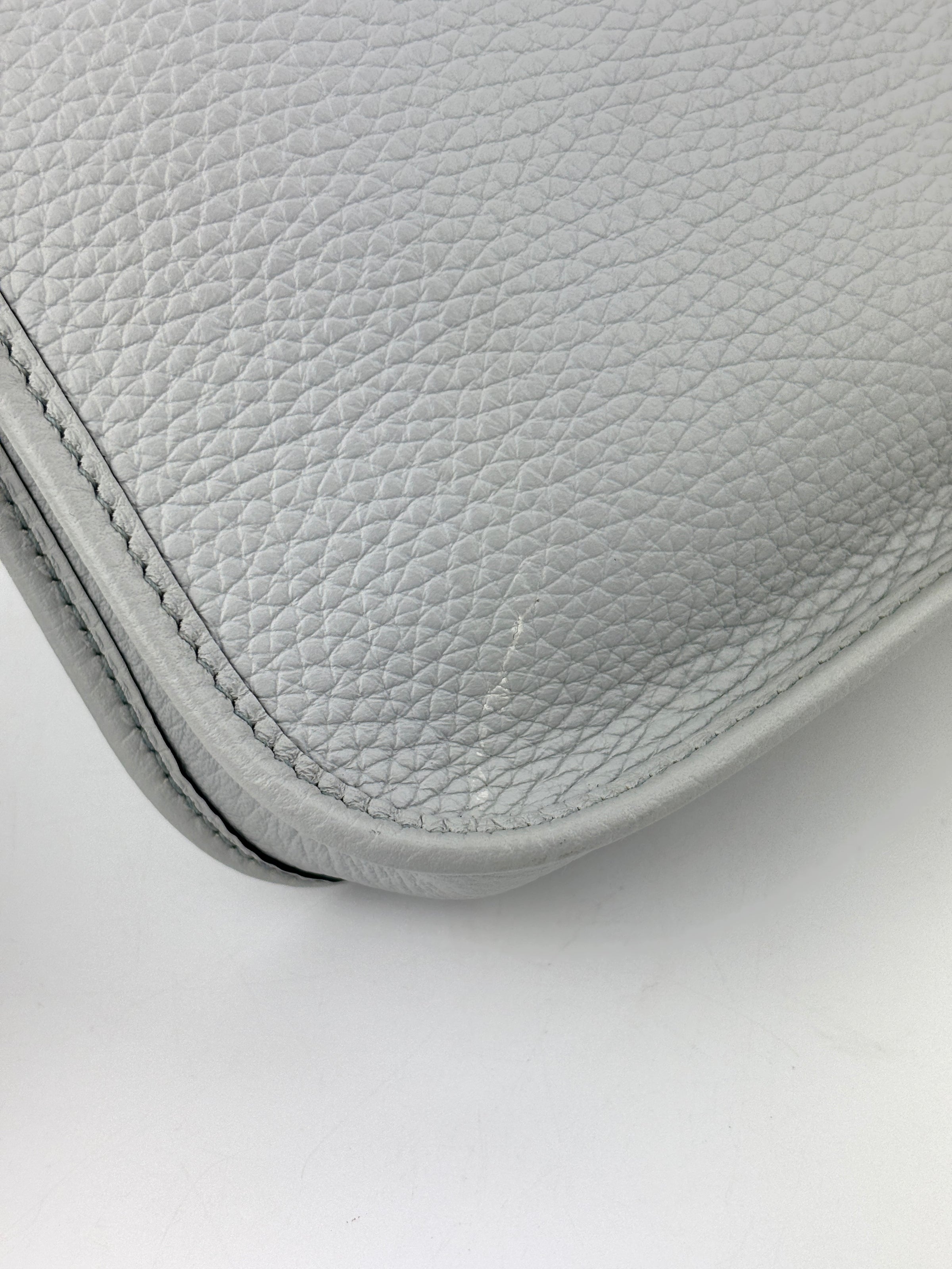 Mini Evelyne 16 Bleu Pale/Gris Etain PHW