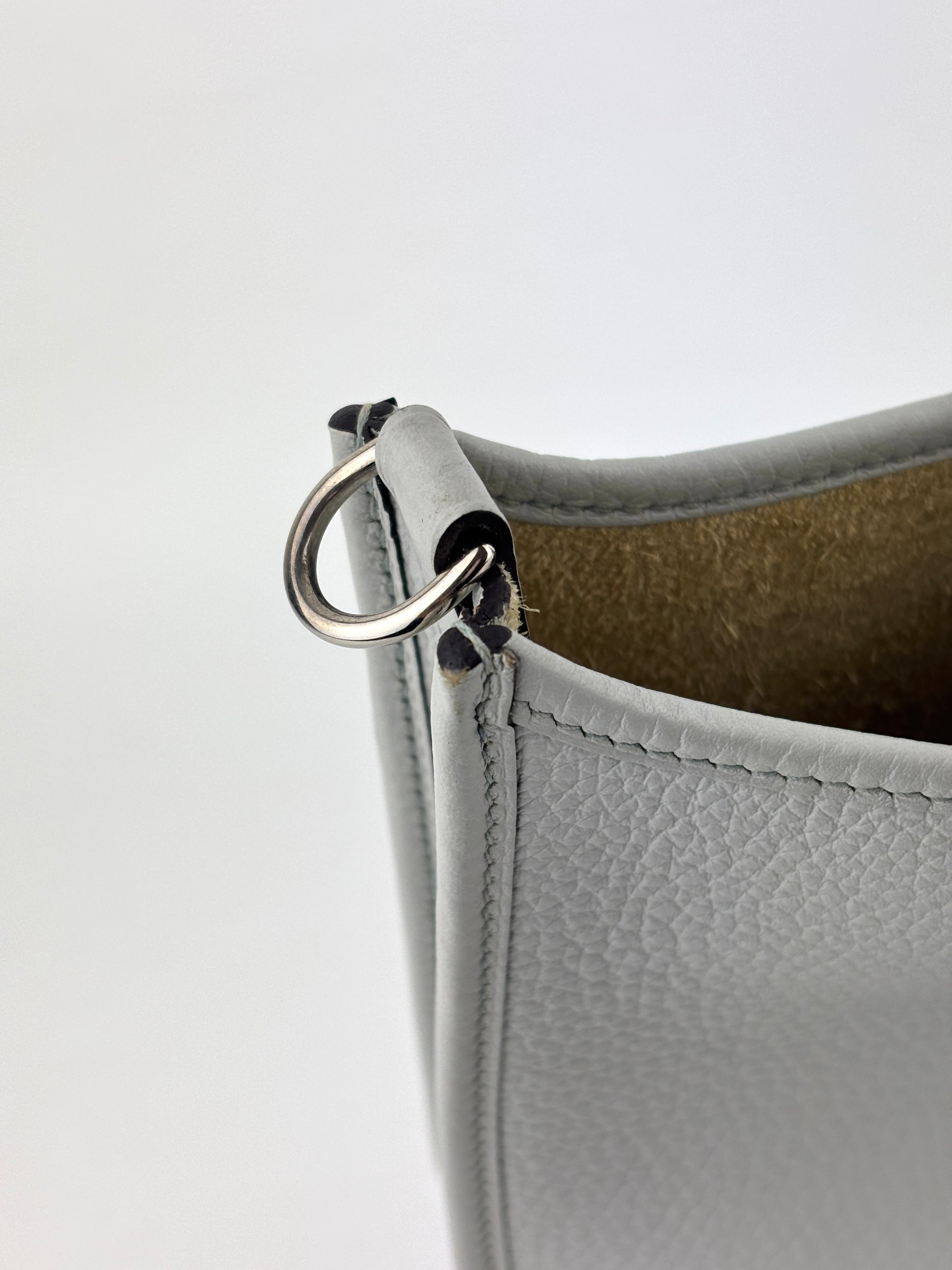 Mini Evelyne 16 Bleu Pale/Gris Etain PHW