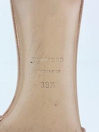 Whitney 55 Mules in Laminated Lizard-Embossed Leather Size 39.5