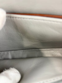C7876 Pillow Tabby 18 Shoulder Bag in Metallic Silver