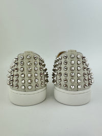 Roller Boat Grey Glitter Suede Sneakers Size 35.5