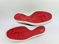 Roller Boat Grey Glitter Suede Sneakers Size 35.5