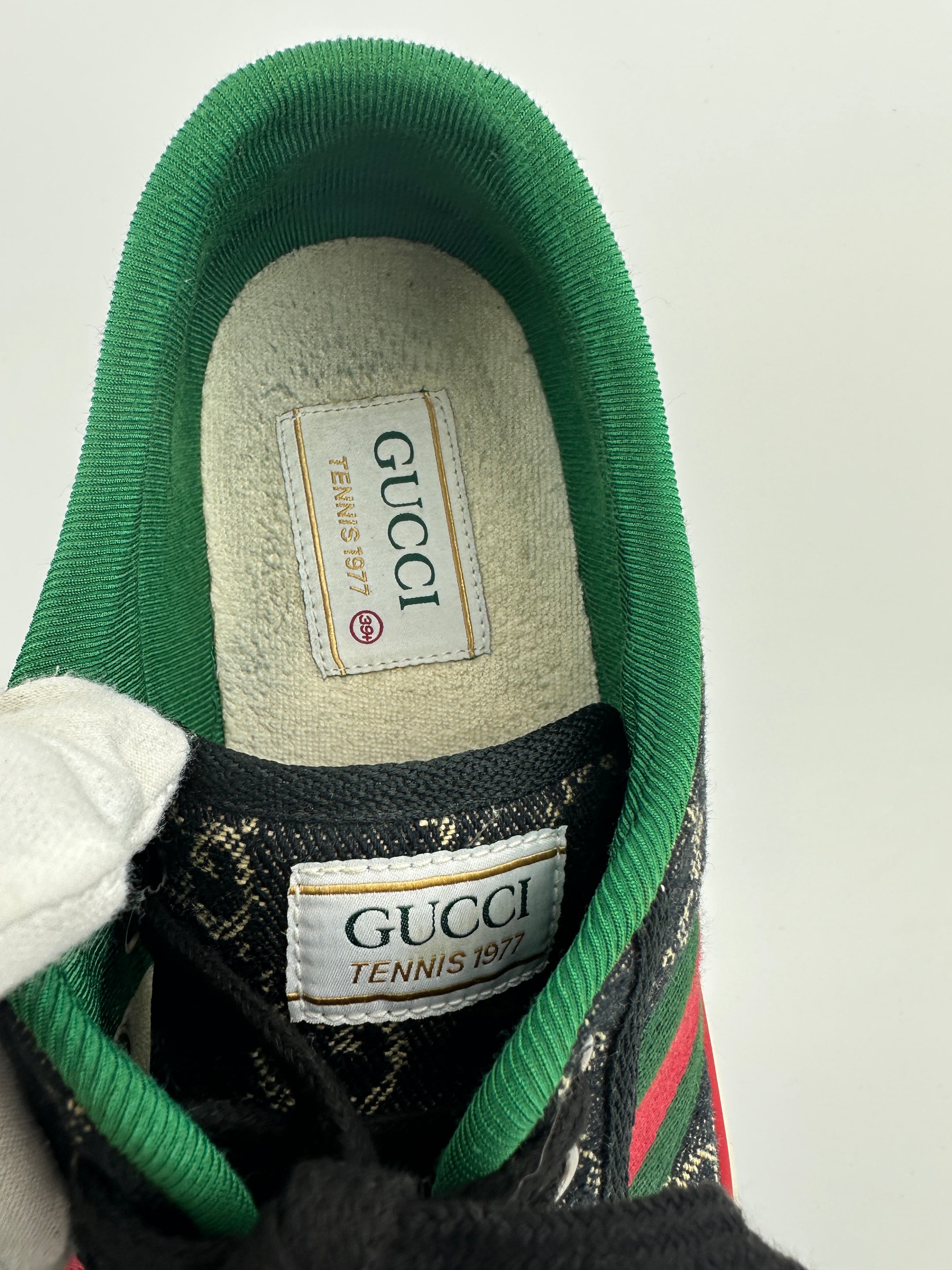 1977 Trainers Blue Denim Vintage Web Sneakers 237682 Size 39.5