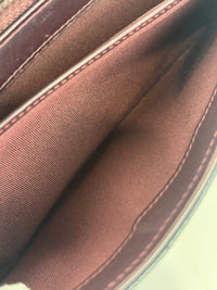 A50096 Flap Wallet Black Caviar Leather GHW