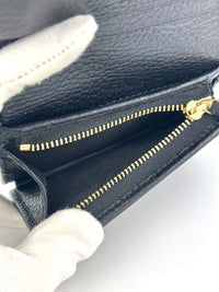 Bi-Color GG Marmont Card Case Wallet Beige/Black