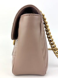 443497 GG Marmont Medium Shoulder Bag Taupe