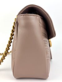 443497 GG Marmont Medium Shoulder Bag Taupe